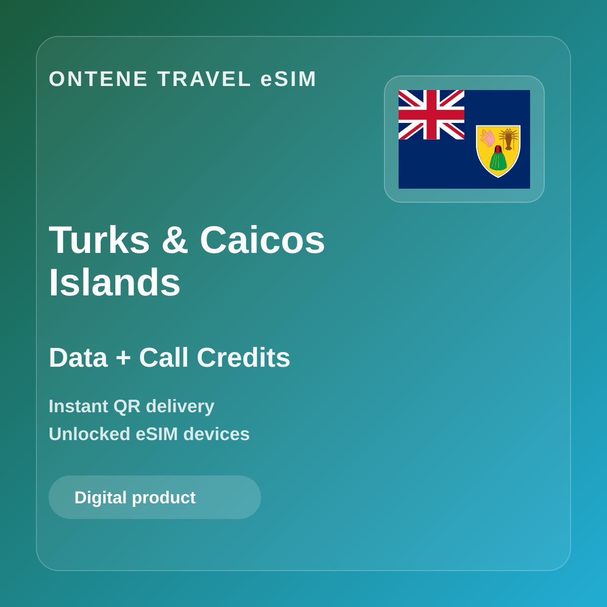 Ontene TC travel eSIM cover