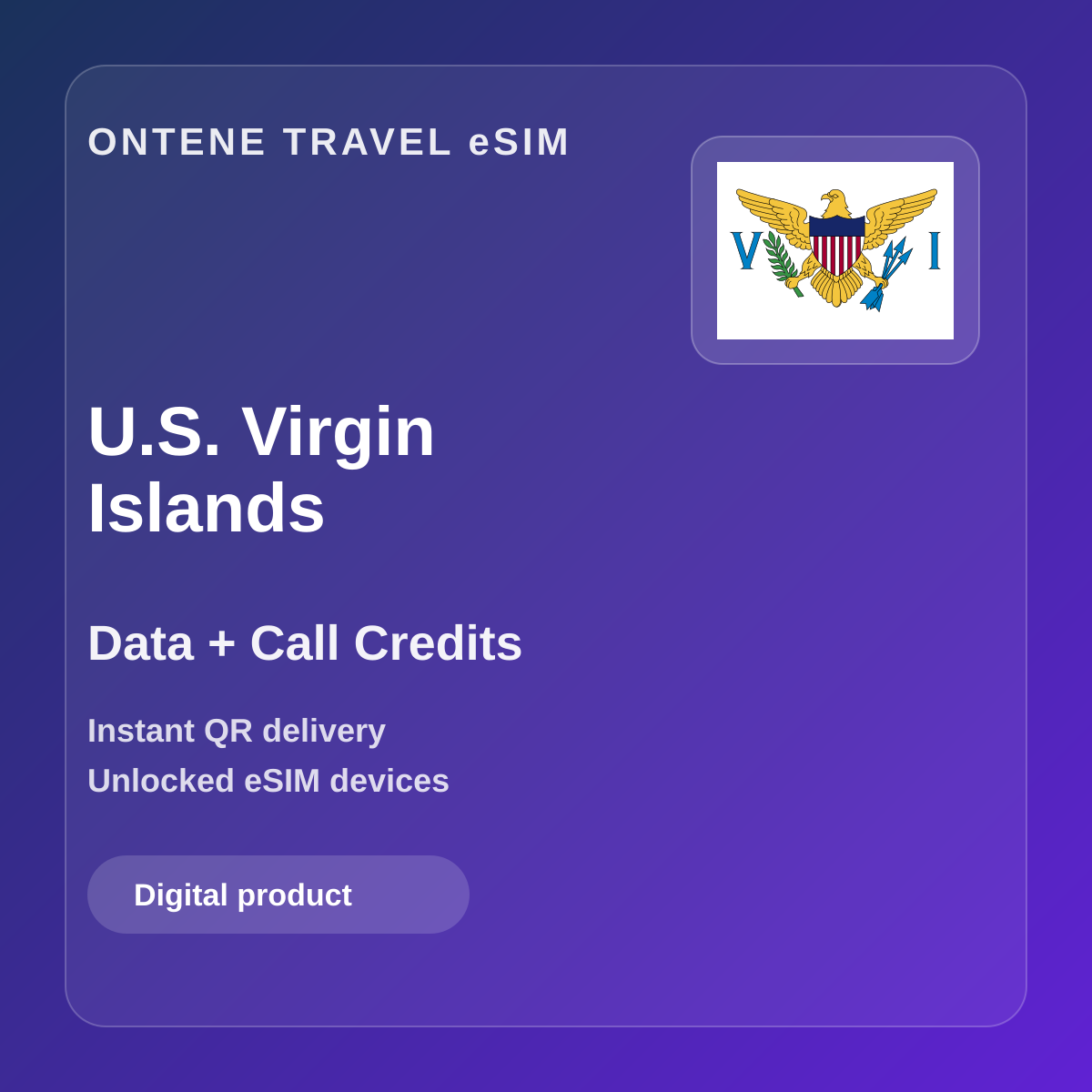 Ontene VI travel eSIM cover