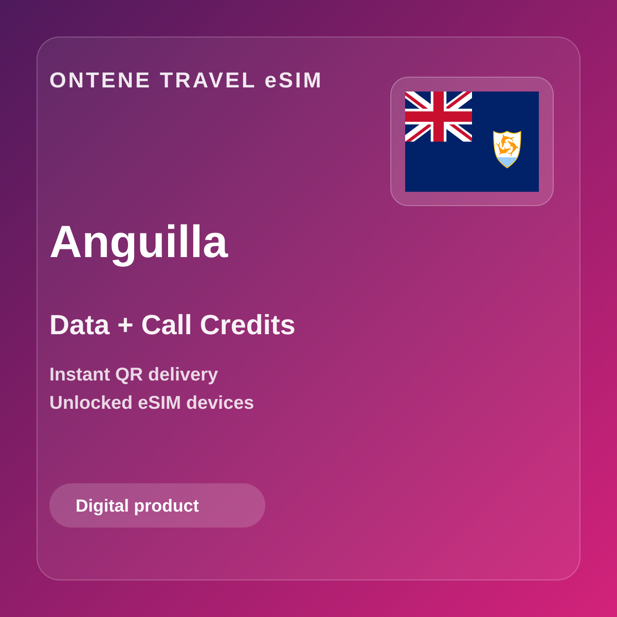 Ontene AI travel eSIM cover